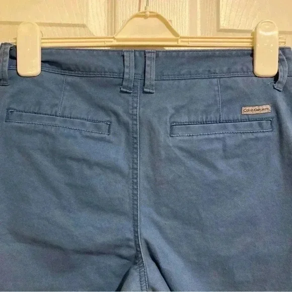 New! Calvin Klein Jeans Men’s Shorts Blue Size 16 NWOT - Picture 4 of 5